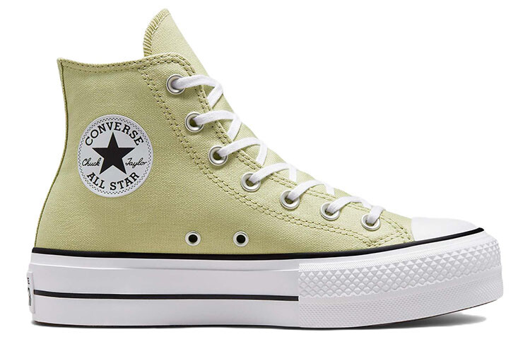 

Кеды Converse Chuck Taylor All Star Lift Platform Seasonal Color Olive Aura White Women's