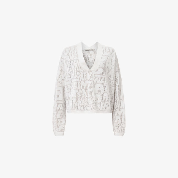 

Кардиган Allsaints Kaito с длинными рукавами, белый