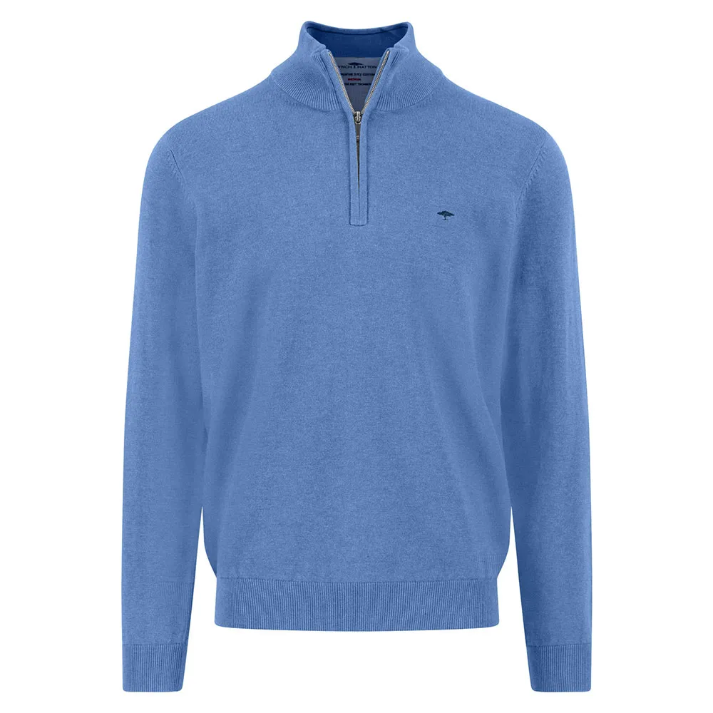 

Свитер Fynch Hatton 1514215 с половинной молнией, синий