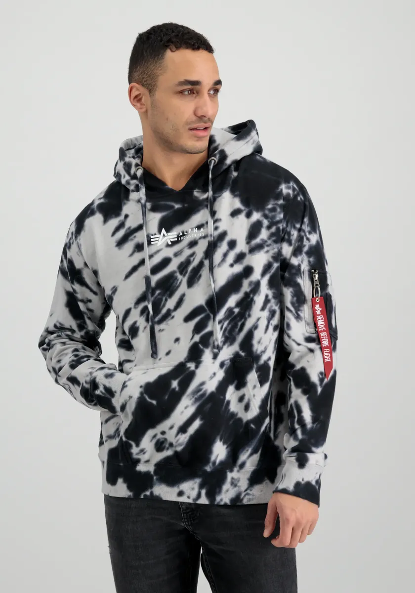 

Толстовка Alpha Industries " Alpha Industries Мужчины - Толстовки Tie Dye Hoody", черный