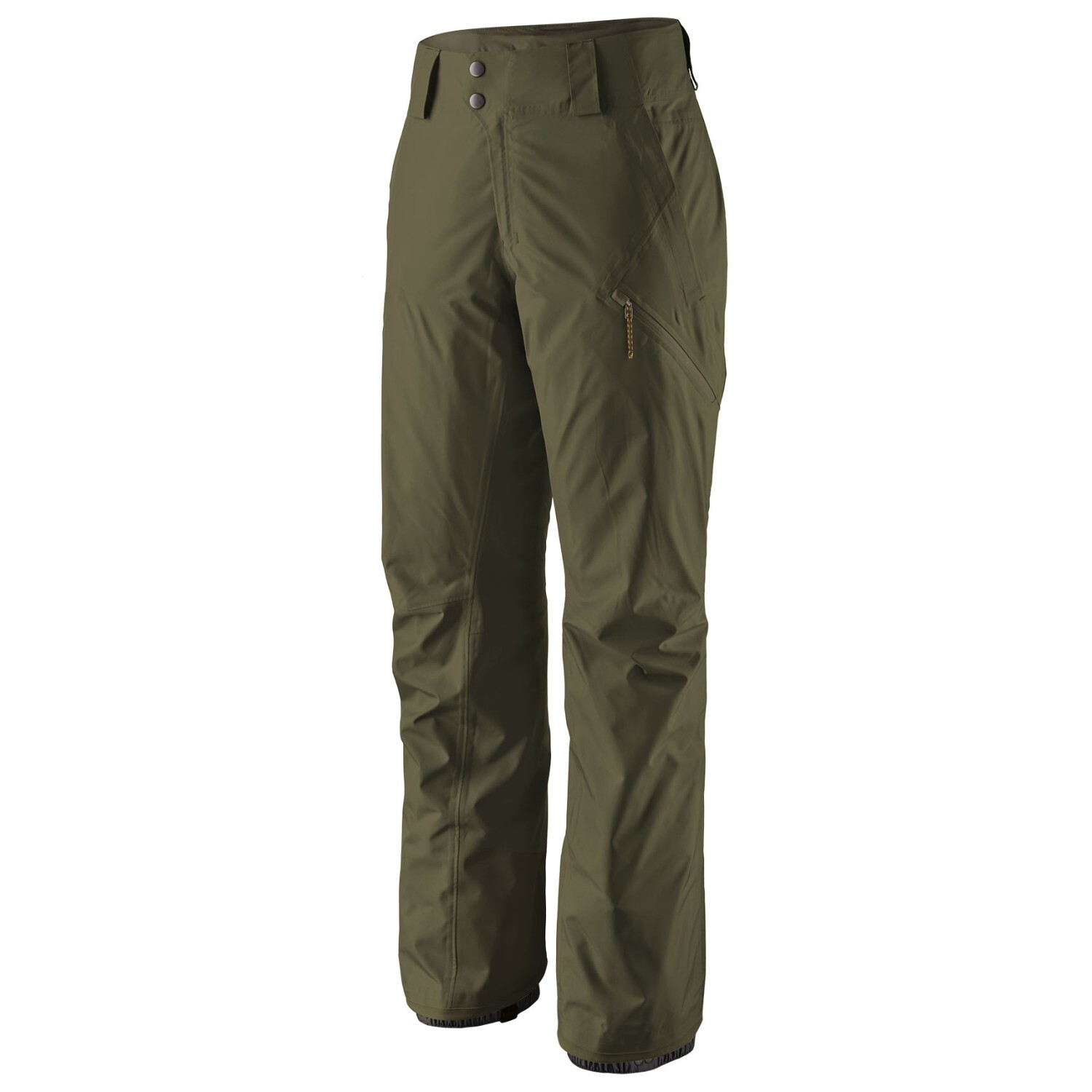 

Лыжные штаны Patagonia Powder Town Pants, цвет Pine Needle Green