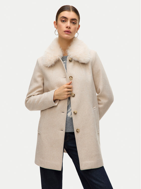 

Демисезонное пальто regular fit Autumn 10331559 Vero Moda, бежевый