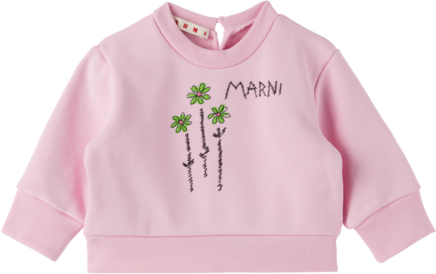 

Детская хлопковая толстовка Marni