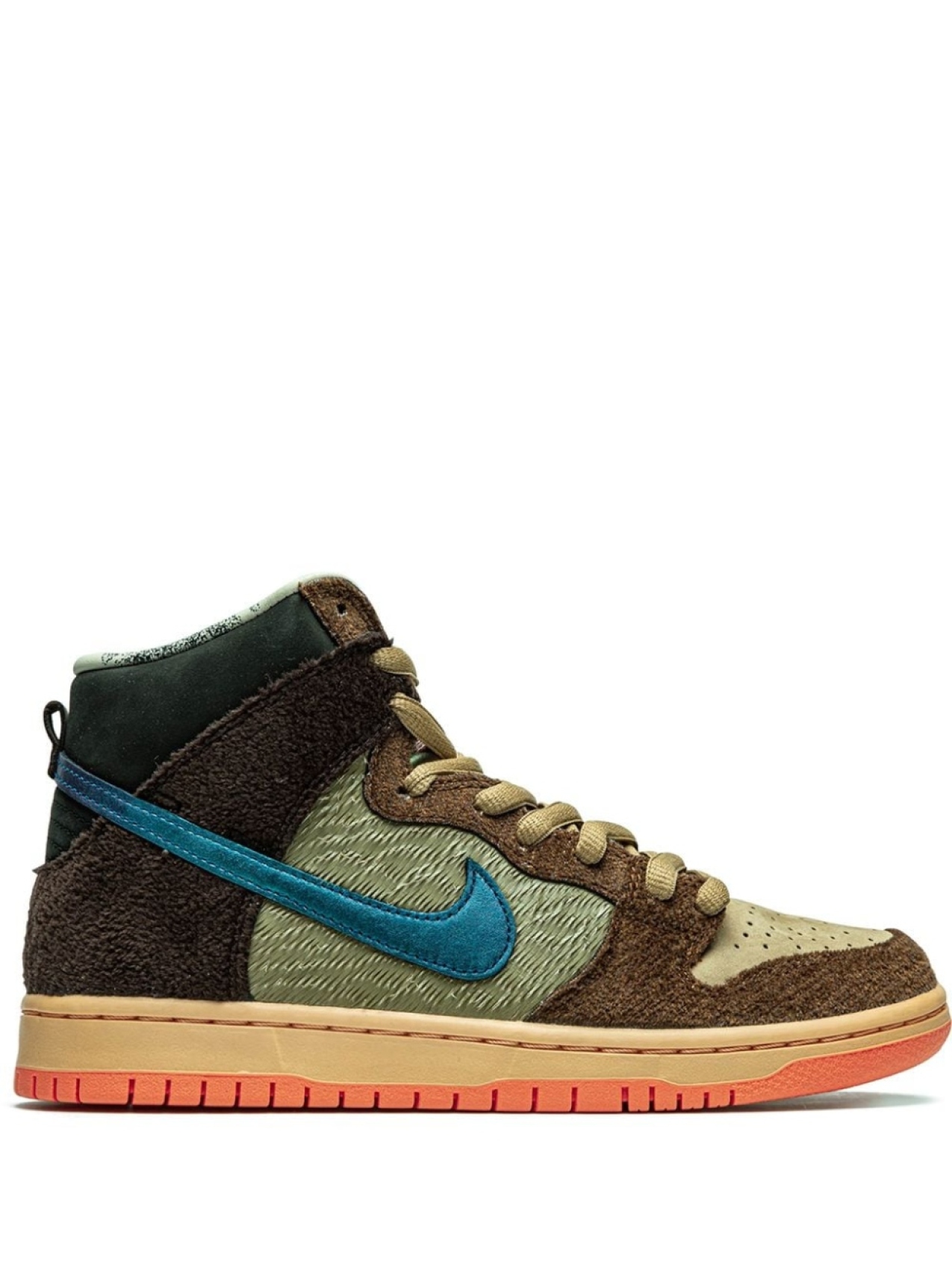 

Кроссовки SB Dunk High из коллаборации с Concepts Nike, коричневый