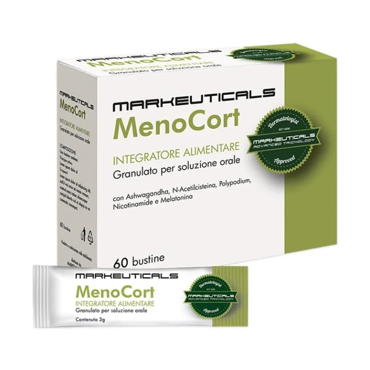 

Конверты Markeutic Menocort 60 3G Markeuticals