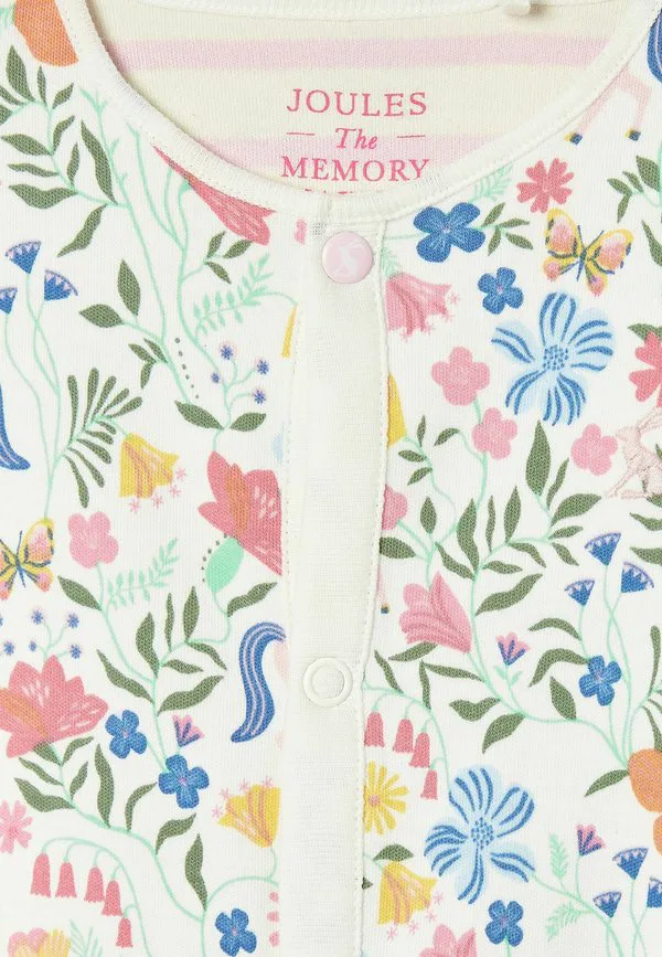 Комбинезон для сна razamataz стандартного кроя Joules, Cream Horse Print — фото 2