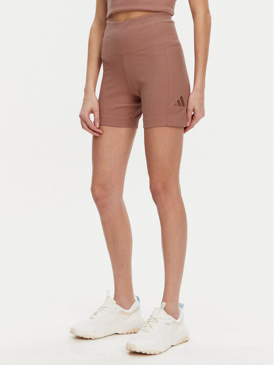 

Облегающие байкерские шорты ALL SZN Rib JJ1232 Adidas, розовый