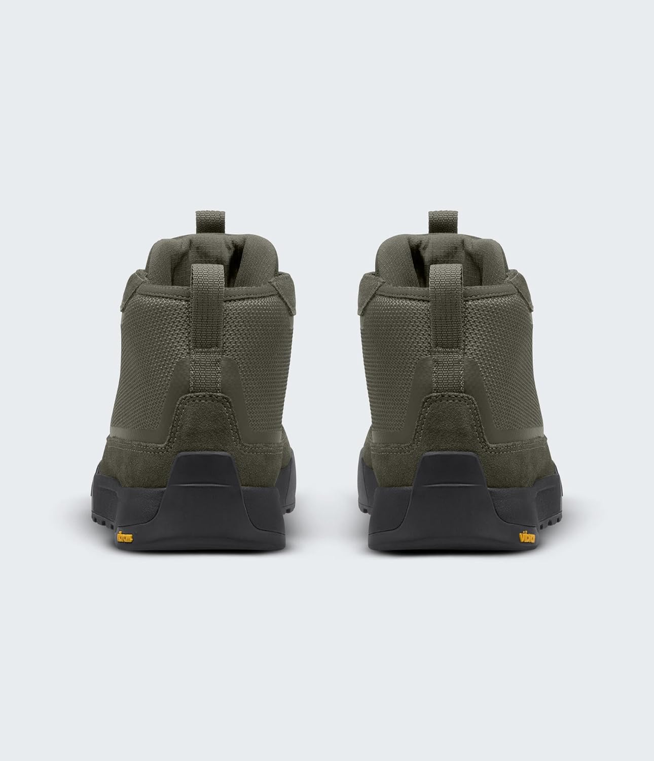 Унисекс-зимние ботинки The North Face Clyffe Mid с утеплителем и водонепроницаемой мембраной, Кроссовки-ботинки для мужчин и женщин с подошвой Vibram, зеленый — фото 2