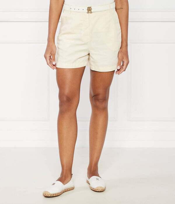 Шорты Relaxed fit Tommy Hilfiger, желтый — фото 3