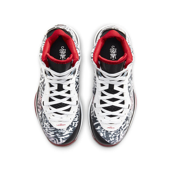 Кроссовки lebron 8 'graffiti' Nike, красный — фото 4