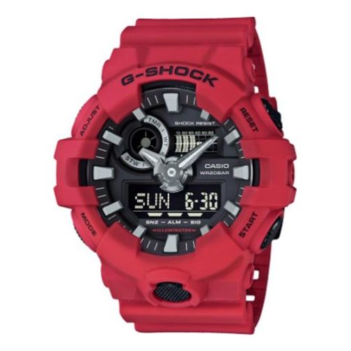 

Часы CASIO G-Shock Analog-Digital 'Red', красный