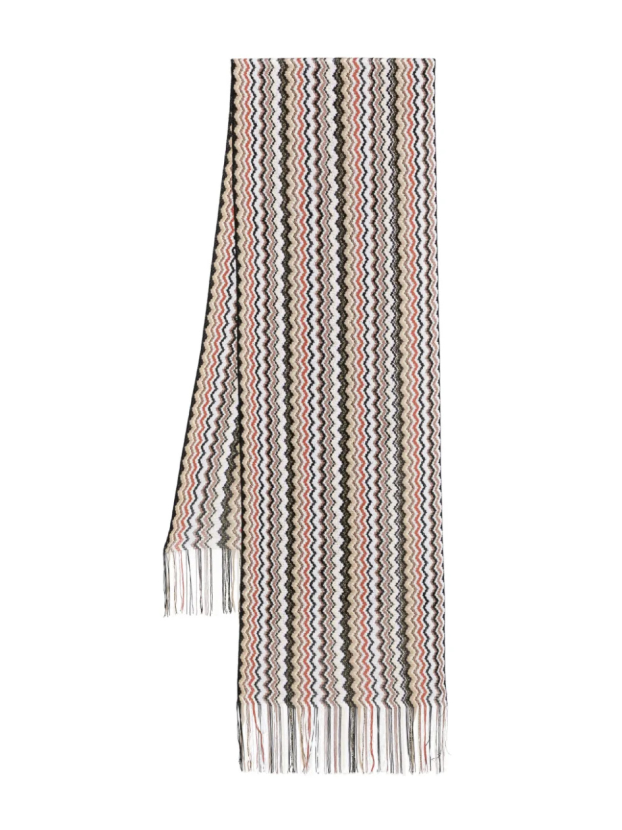 

Шарф зигзагообразной вязки Missoni, черный