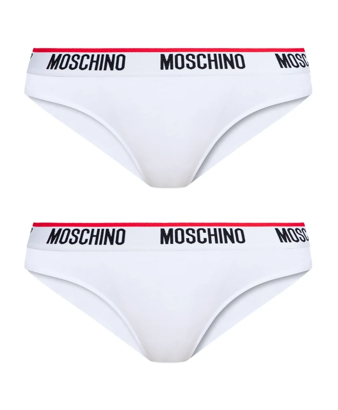 

Фирменные трусы упаковка из 2 шт Moschino, белый