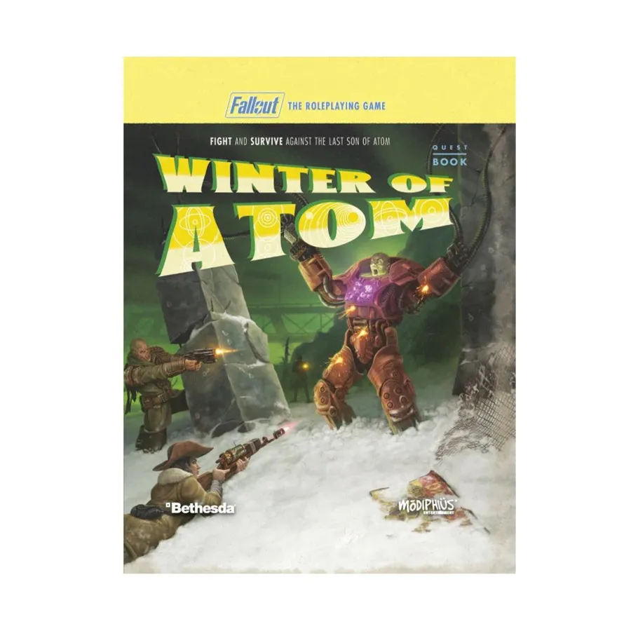 

Winter of Atom, Fallout - The Roleplaying Game (2d20) (2021), твердый переплет