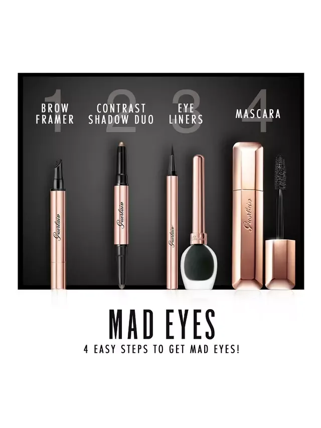 Жидкая подводка для глаз Mad Eyes Intense Guerlain, 02 Glossy Brown — фото 3