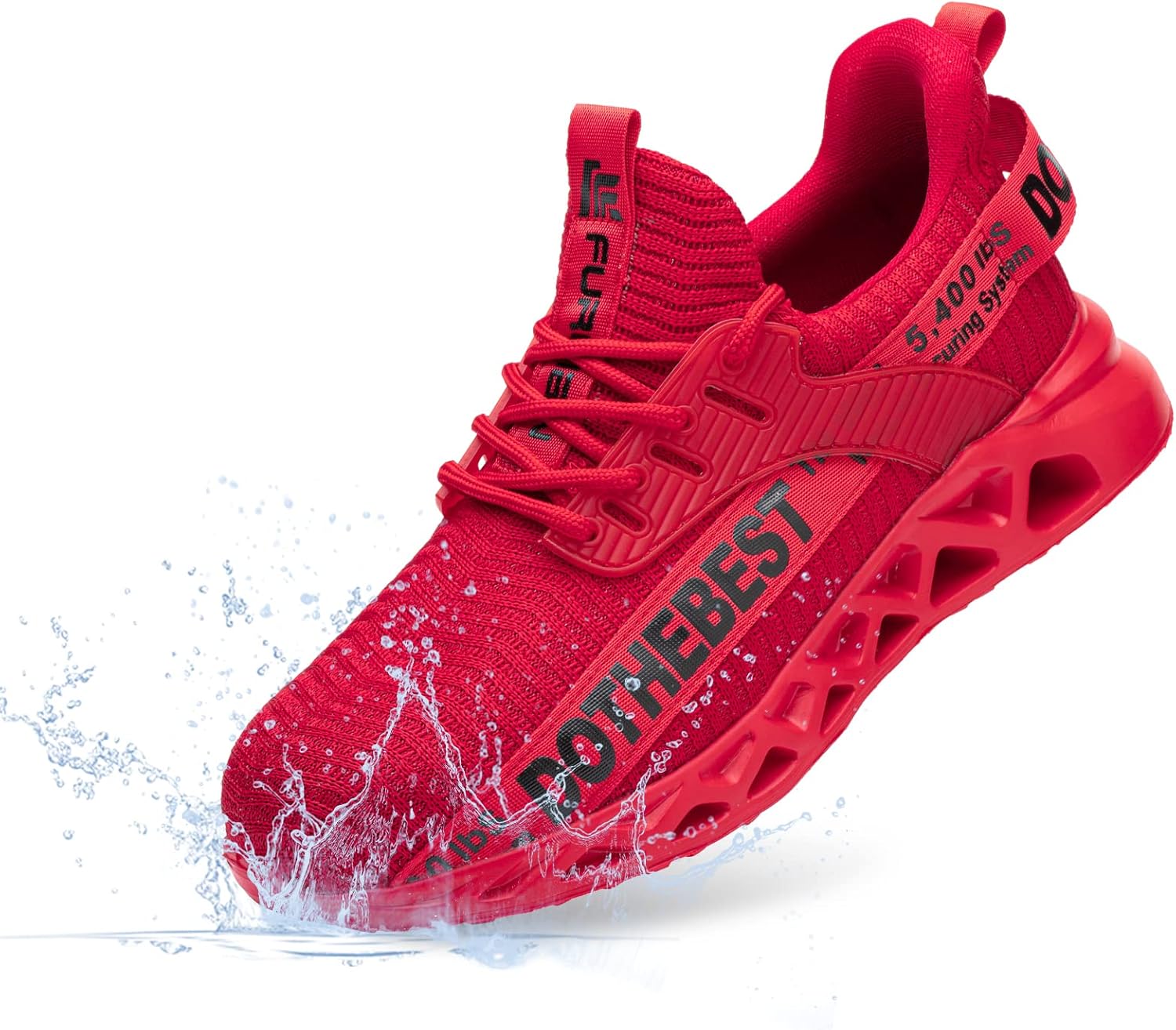 

Кроссовки с металлическим носком Furuian для мужчин и женщин, легкие безопасные обувь, удобные, противопрокольные, без шнурков, неразрушимые ботинки, красный