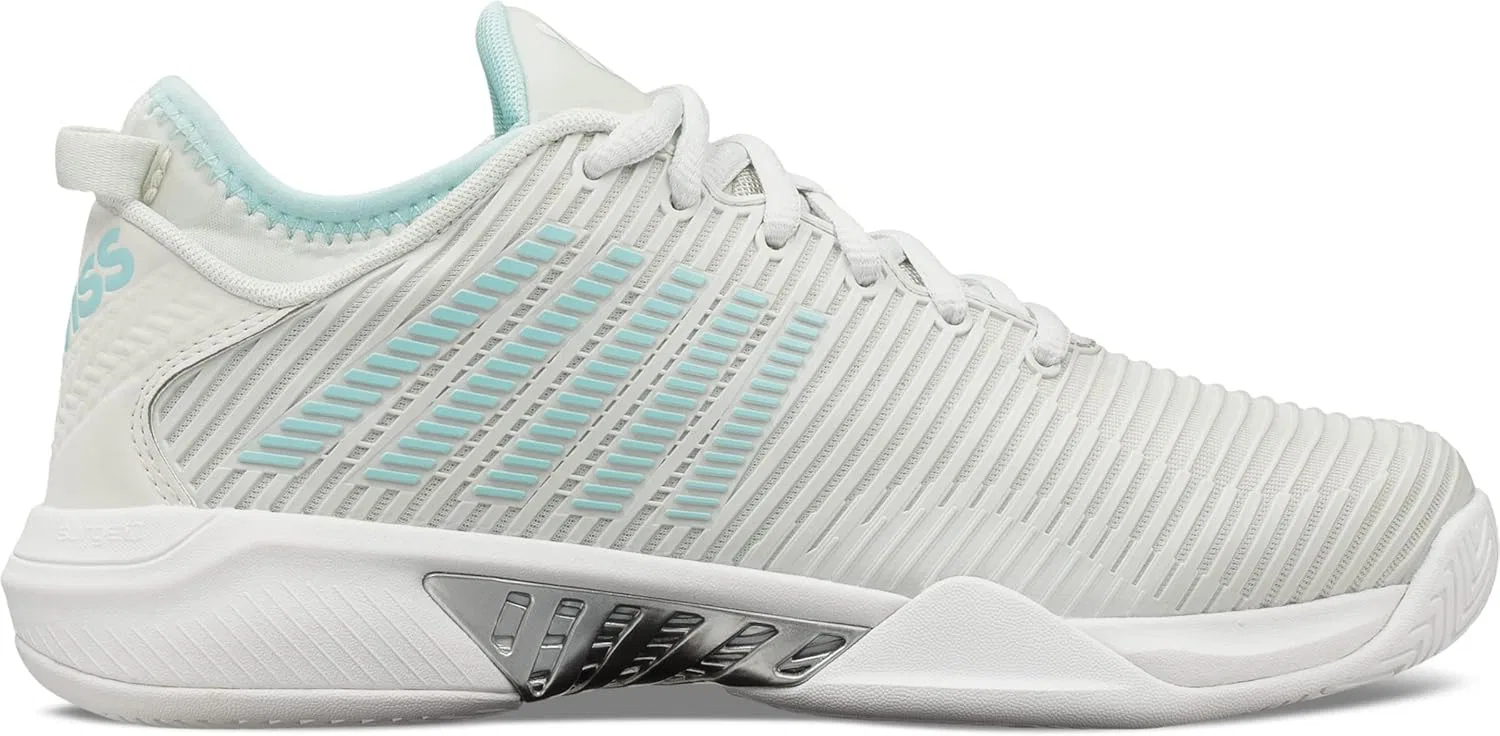 Кроссовки теннисные K-Swiss Hypercourt Supreme, Barely Blue/White/Blue Glow — фото 2