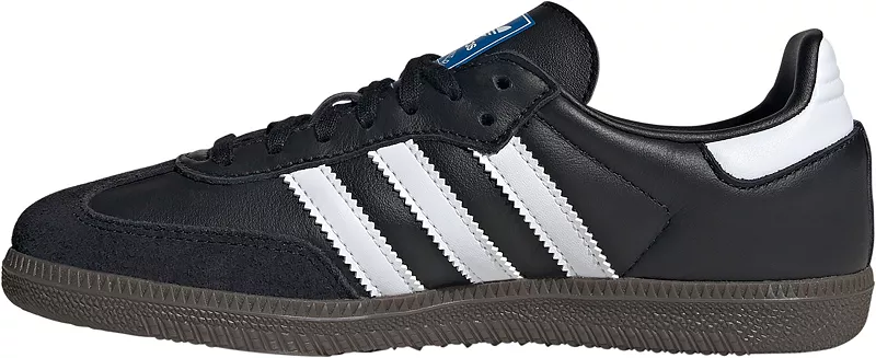Детские кроссовки Samba OG для начальной школы Adidas, черный/белый — фото 3