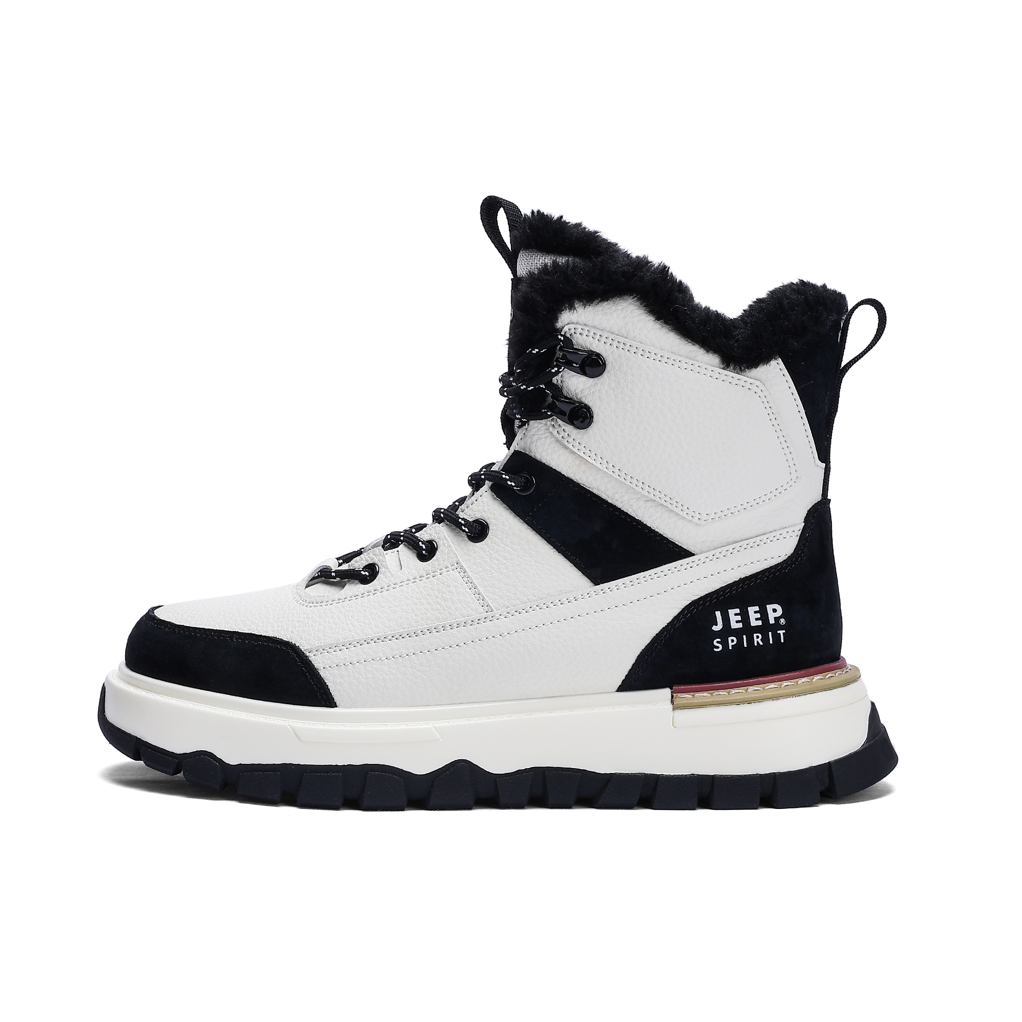 

JEEP SPIRIT Мужские зимние ботинки Crew, полярно-белые