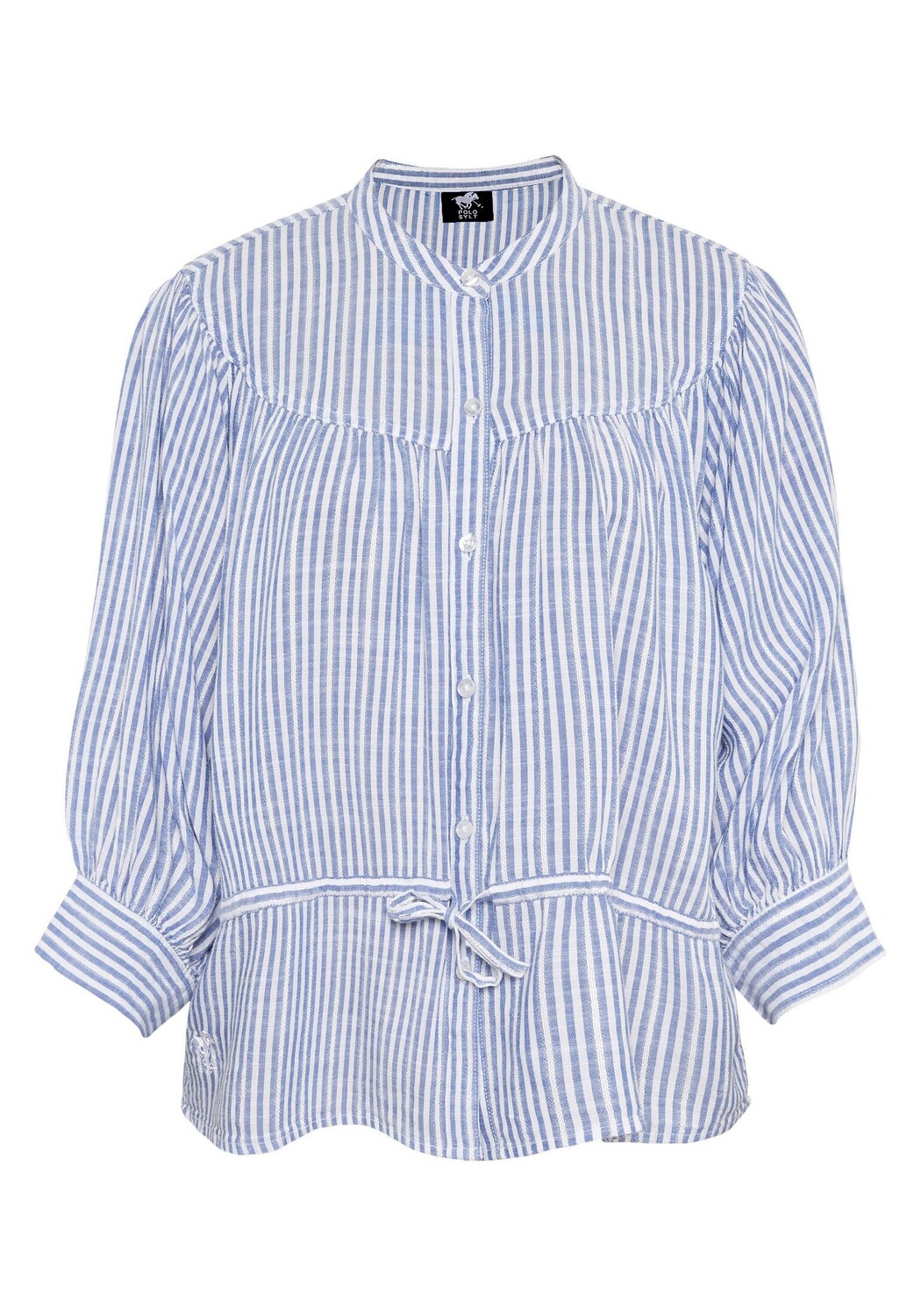 

Блузка с завязками и складками Polo Sylt, белый