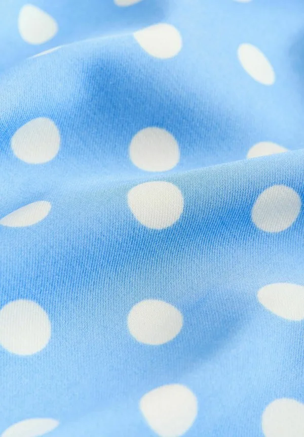 Длинная юбка-макси tabitha simmons x стандартного кроя Next, Blue Ecru Polka Dot — фото 3