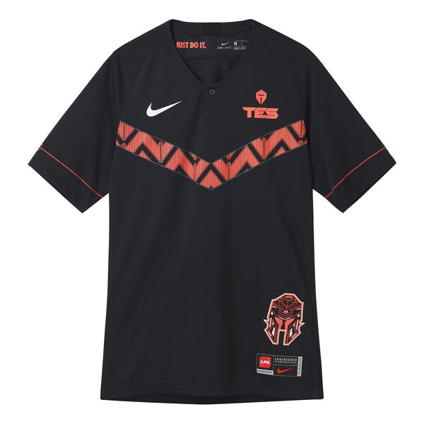 

Футболка men's x lpltes tournament short sleeve black t-shirt Nike, черный