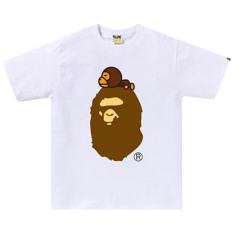 

Футболка BAPE Milo On Big Ape Tee, White