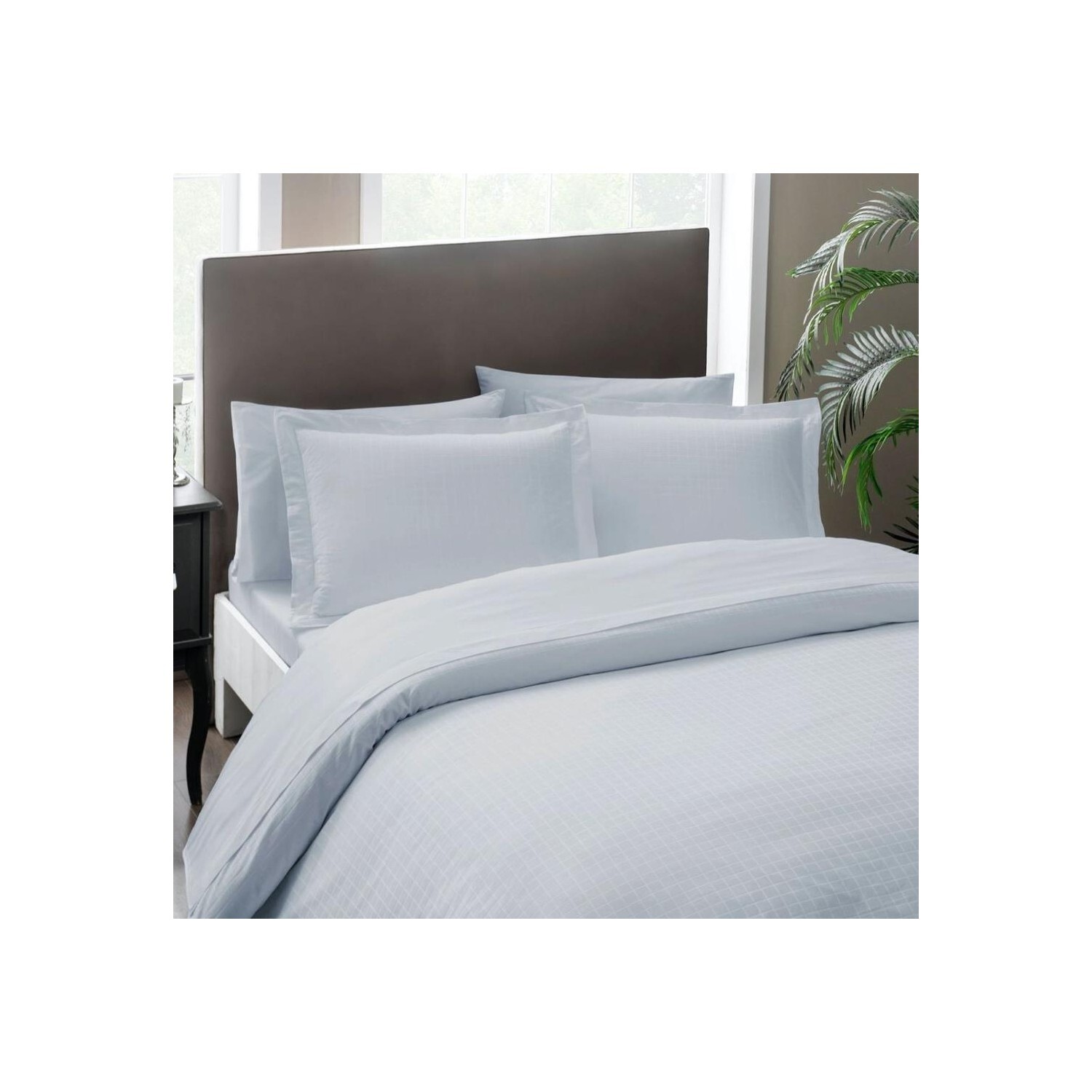 

Комплект постельного белья Tac Delux Harvey Satin, серый