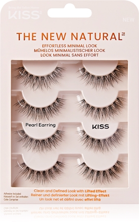 

Накладные ресницы KISS The New Natural Effortless Minimal Look, Pearl Earring 8 szt.