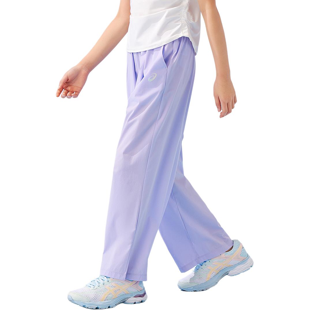 Детские вязаные спортивные штаны для детей 3-7 лет Sports Performance SS25 6000 ASICS, фиолетовый — фото 4