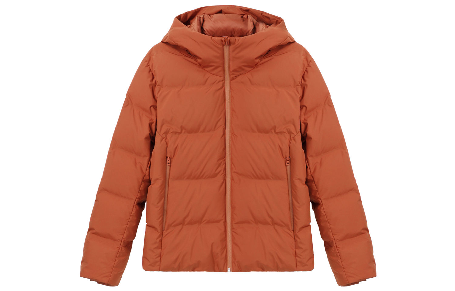 

UNIQLO Куртка пуховая мужская оранжевая, Maple Leaf Orange
