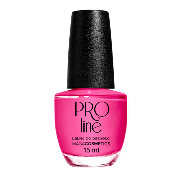 

Лак для ногтей 034, покрывающий неоново-розовый, 15 мл Maga Cosmetics Proline, цвет 034