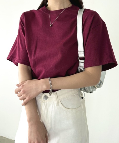 

Футболка с коротким рукавом, однотонная, с круглым вырезом, свободного кроя, 100% ультрахлопок, 178 г GILDAN, бордовый