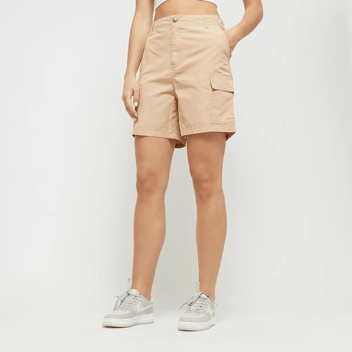 

Шорты Karl Kani Small Signature Cargo Shorts, бежевый