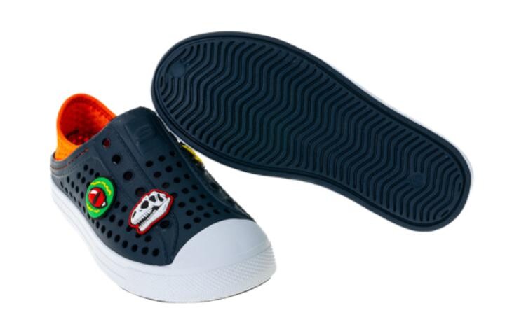 Детские сандалии GS Синие Оранжевые Skechers, оранжевый — фото 4