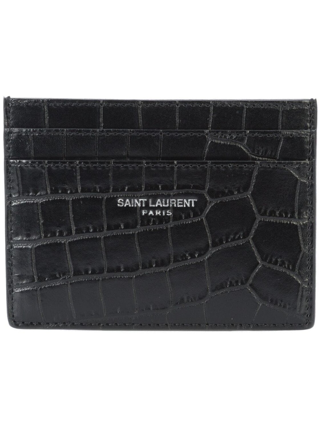 

Saint Laurent визитница 'Paris', черный