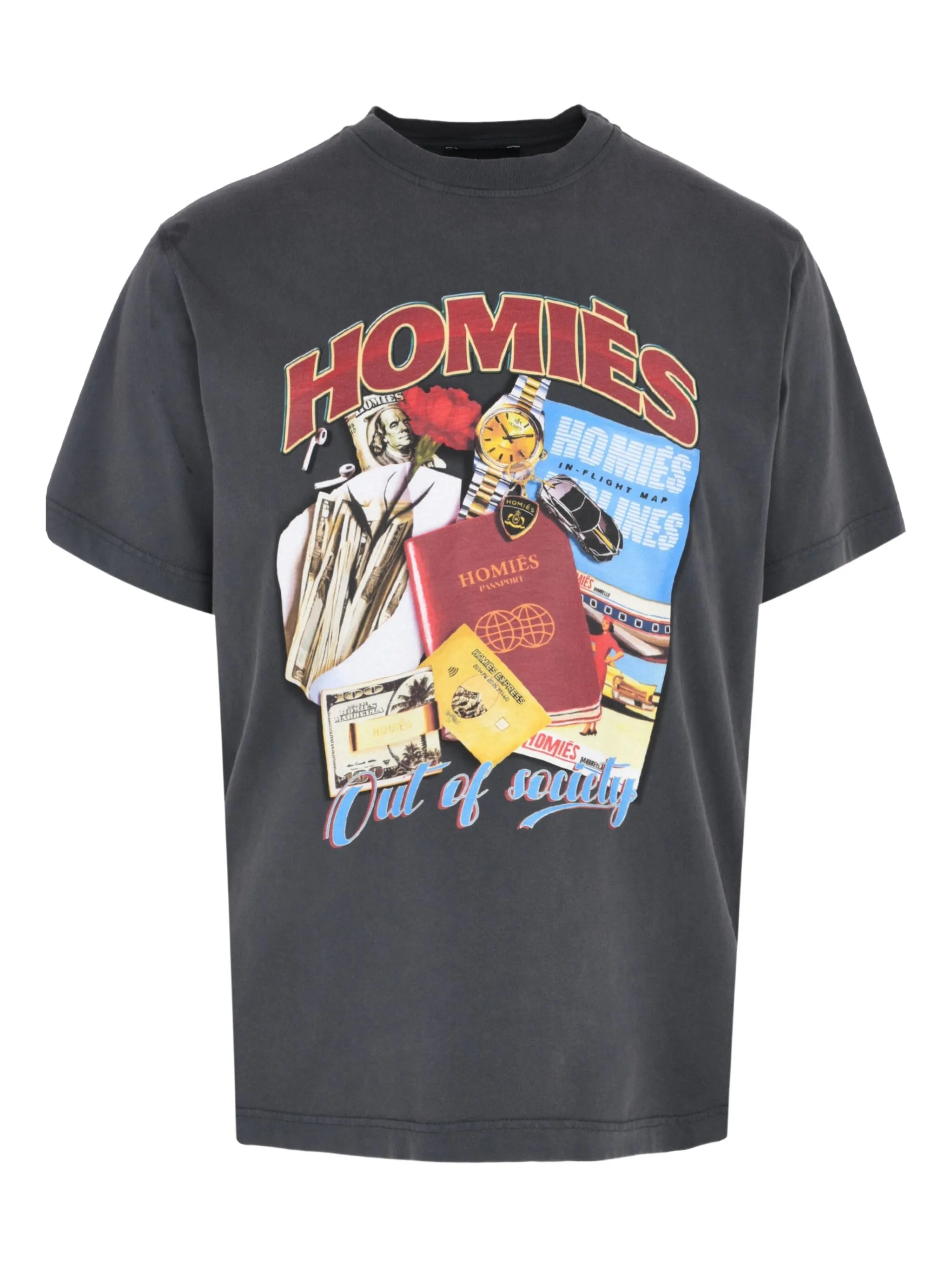 

Футболка Out of Society Homies Marbella, серый