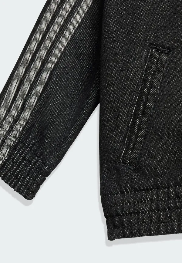 Джинсовая куртка firebird в спортивном стиле Adidas Originals, True Black Denim — фото 4