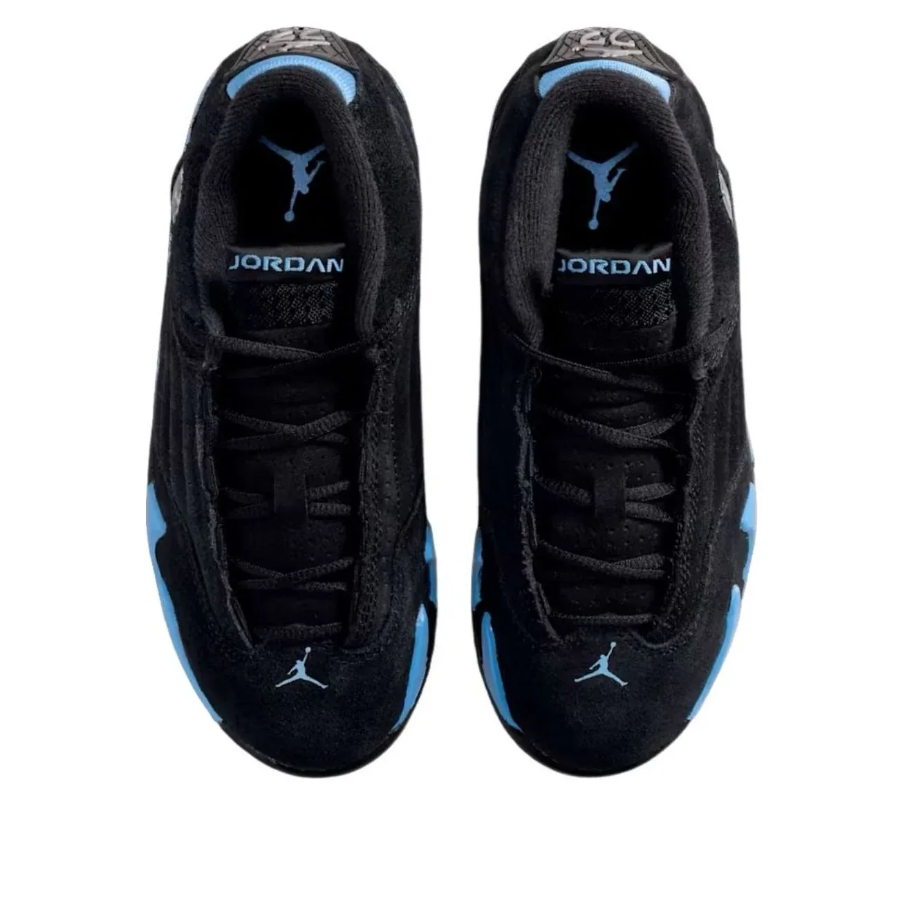 Кроссовки (PS) Air Jordan 14 Retro 'Black University Blue' — фото 3