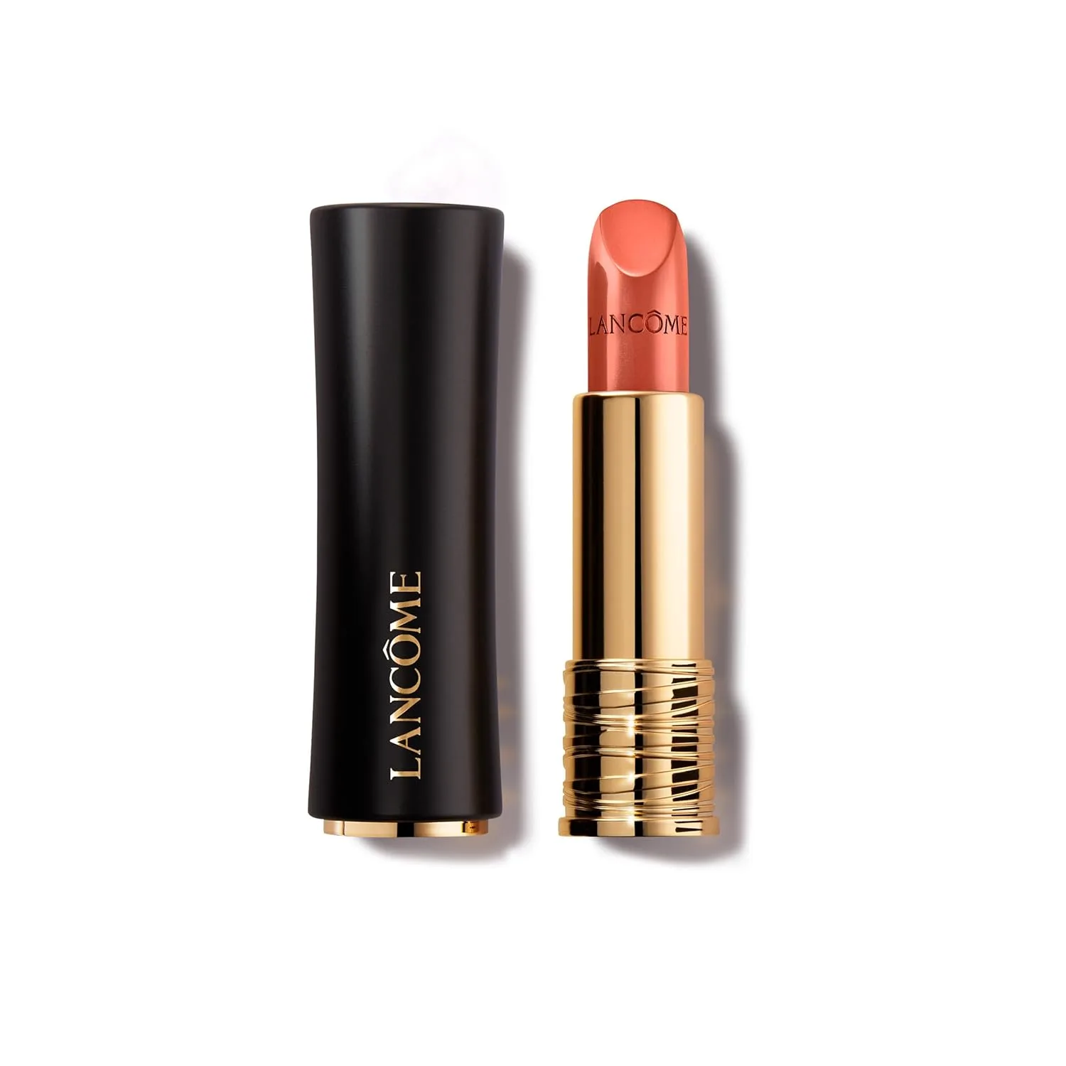 Увлажняющая кремовая помада Lancôme L'Absolu Rouge - стойкость к размазыванию и сияющий финиш - комфорт до 18 часов., 112 Crème De Marron: warm golden brown