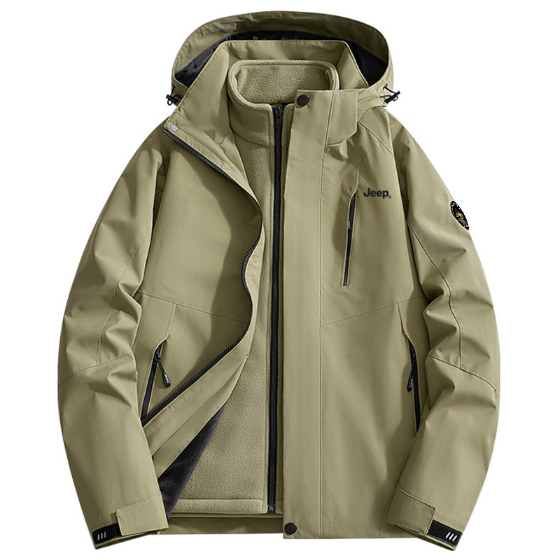 

Jeep Куртка из коллекции Leisure Unisex, Army Green (Fleece Liner+Shell Clothing Sets)