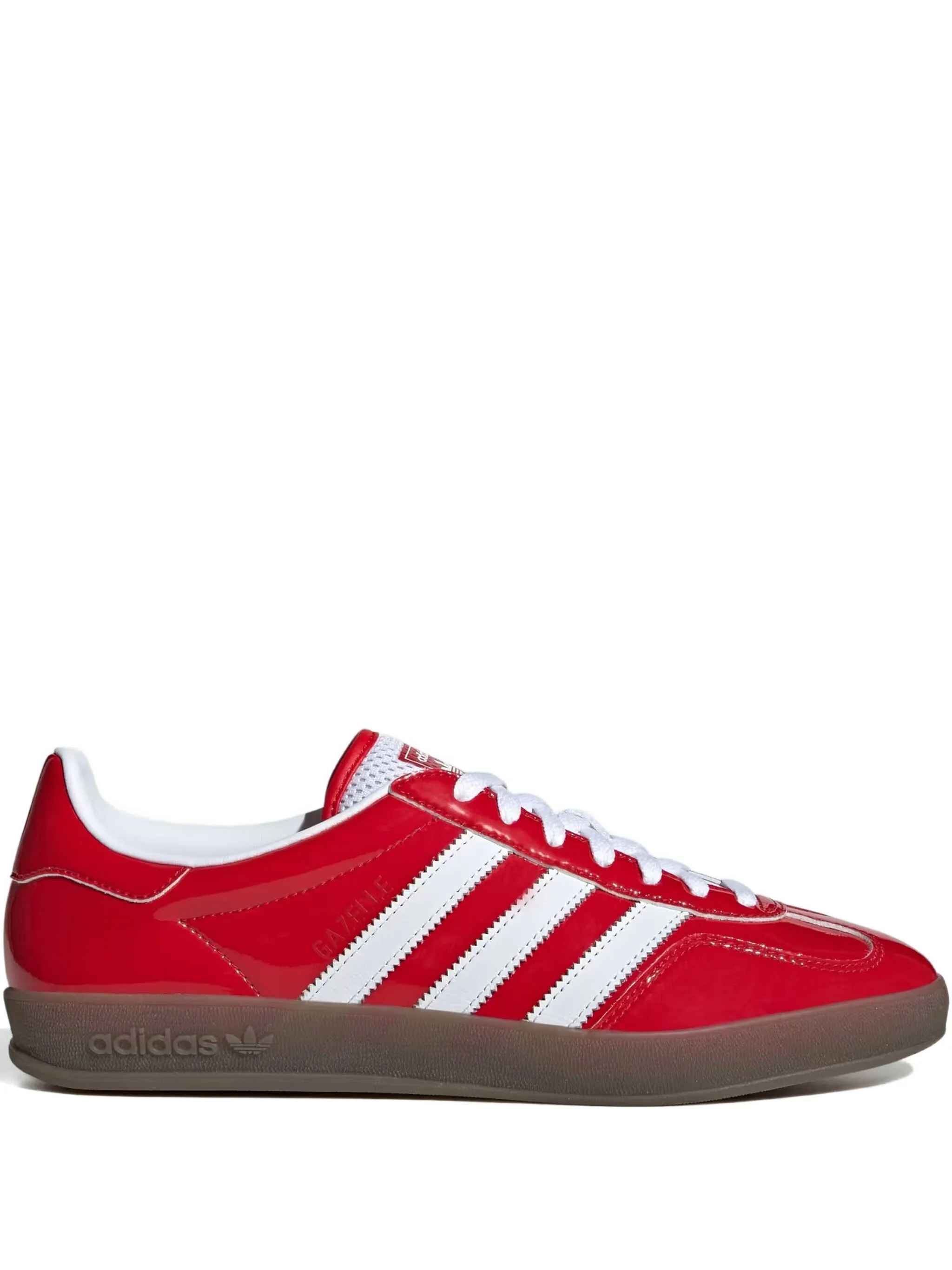 

Крытые кроссовки из лакированной кожи Gazelle Adidas, красный