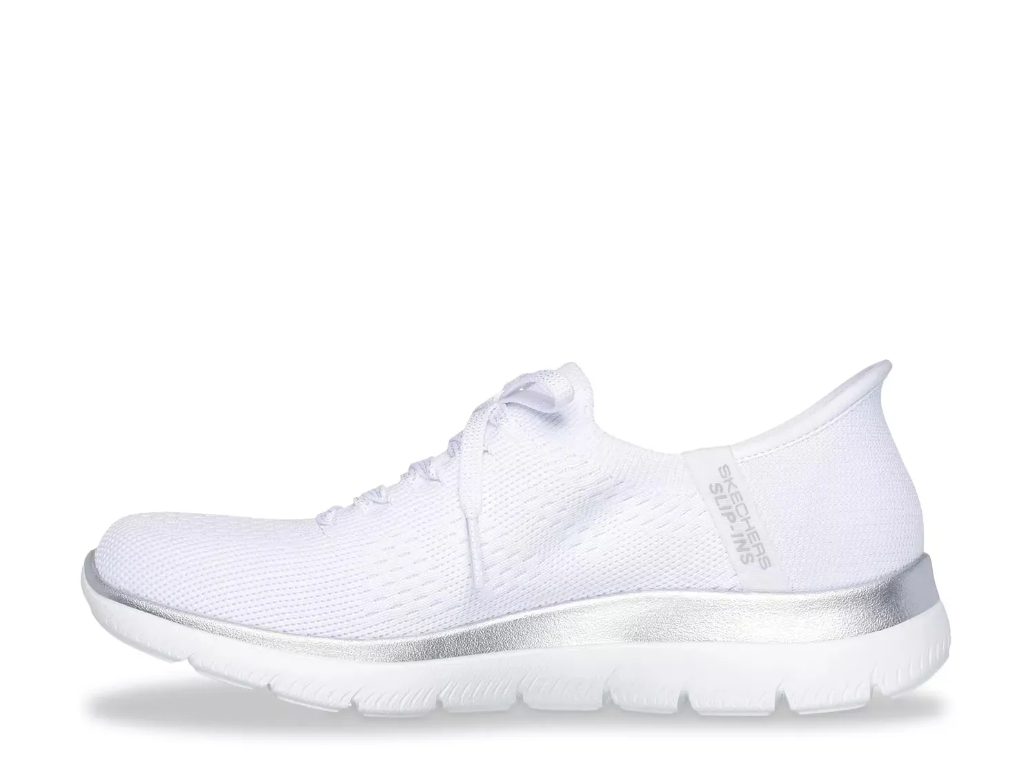 Hands Free Slip-Ins Summits Night Chic Кроссовки Skechers, White — фото 2
