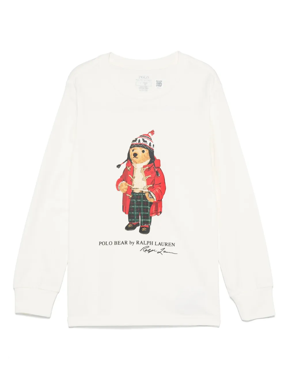 

Футболка Polo Bear Polo Ralph Lauren Kids, белый