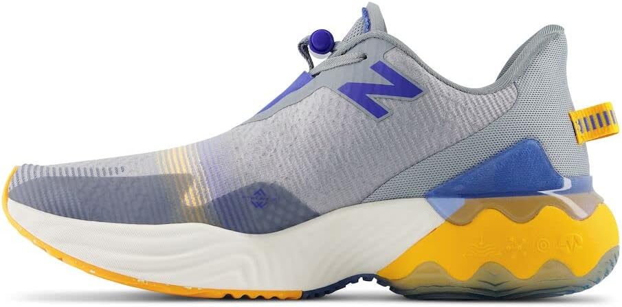 Мужские кроссовки New Balance FuelCell Rebel Tr V1, синий/оранжевый/серый — фото 2