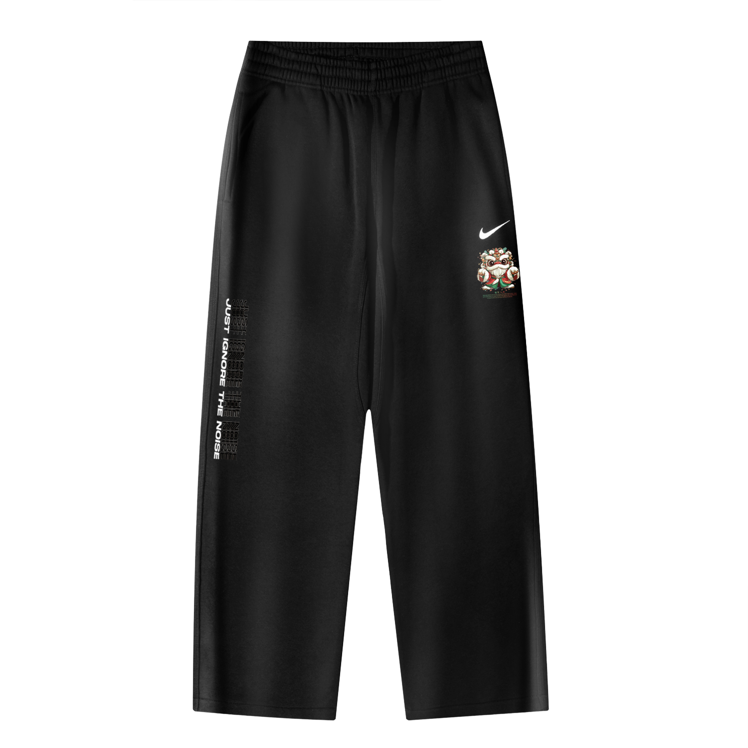 

Nike Клубные брюки AS OH Pant Swoosh NF вязаные спортивные штаны Unisex черные