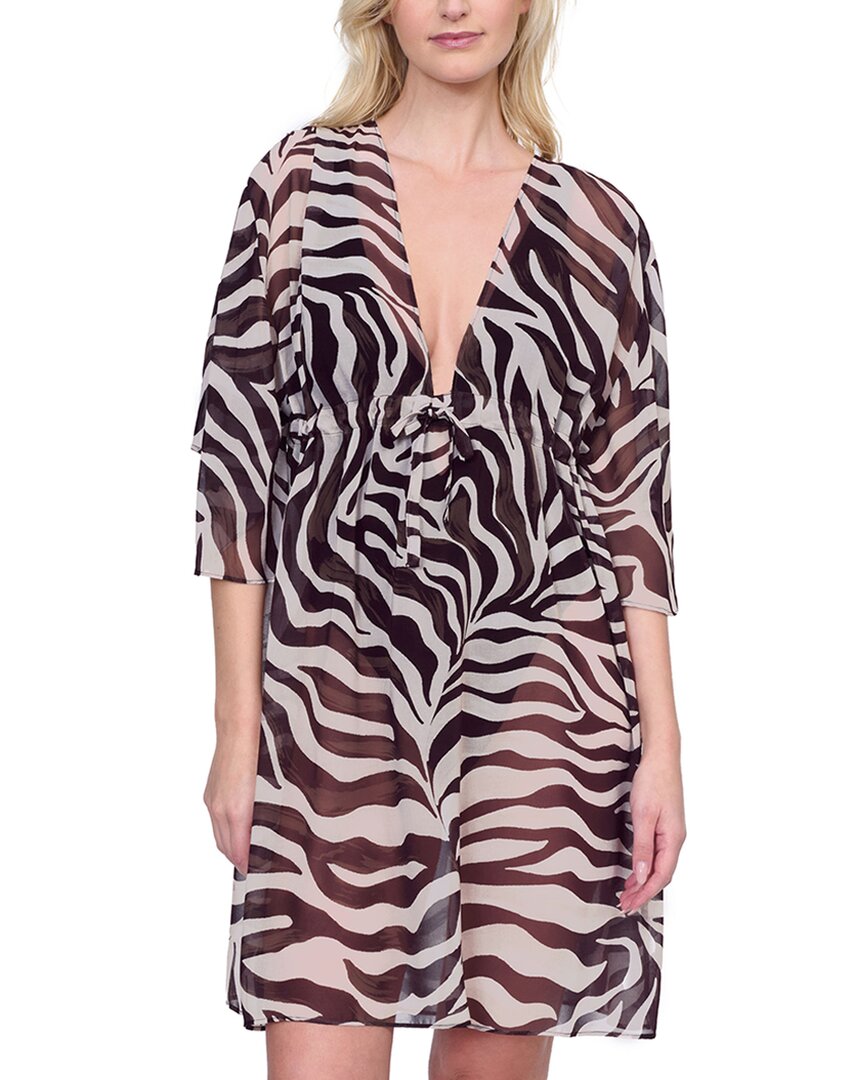 

Gottex Пляжное платье с V-образным вырезом, коричневый