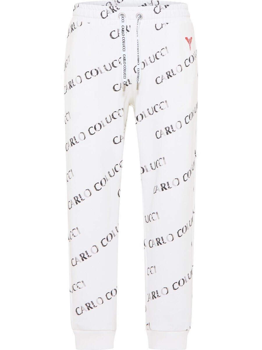 

Брюки Carlo Colucci Tapered Pants Davare, белый