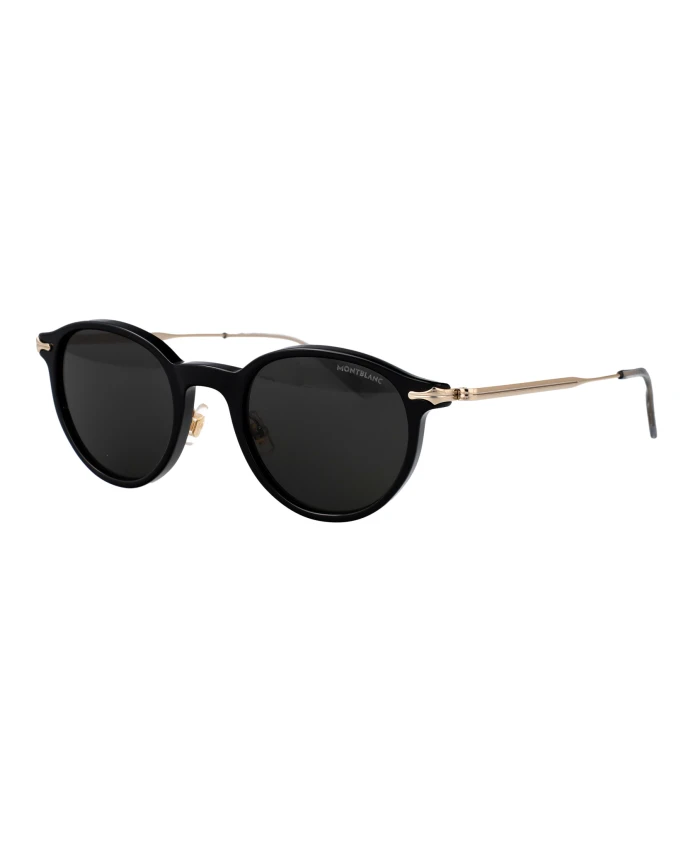 

Стильные солнцезащитные очки модели mb0362s. Montblanc, черный
