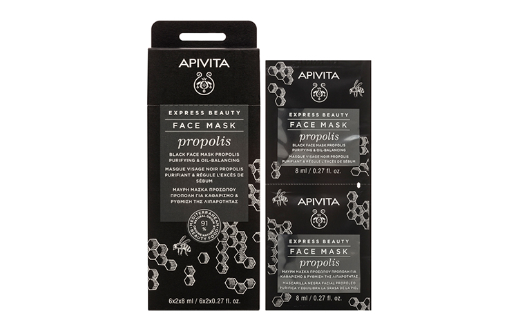 

Унисекс маска для лица Apivita, Propolis Oil Control Mask